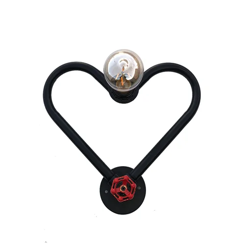 دیواری وینتج تک شعله طرح قلب برند OWL