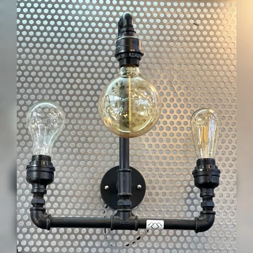 دیوارکوب متحرک وینتج ۳شعله فلزی برند OWL