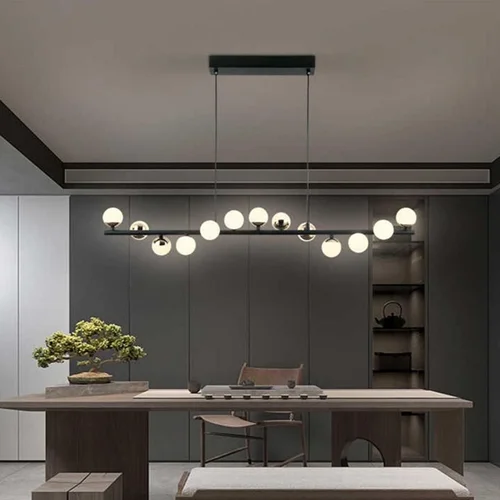 لوستر لاینری مولکولی با حباب شیشه ای برند OWL