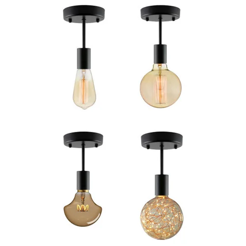 چراغ سقفی فلزی مینیمال مجموعه 4 عددی برند OWL