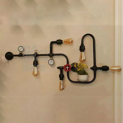 دیوارکوب وینتج 5 شعله نوستالژیک برند OWL