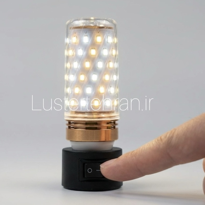لامپ فانتزی ۲۰ وات اصلی خارجی Lustertehran.ir سه رنگ مخصوص لوستر مولکولی کد1420