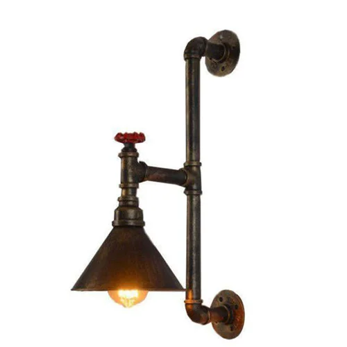 دیوارکوب وینتج تک شعله کلاهکدار برند OWL