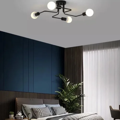 لوستر 4 شعله فرانسوی کد 4NP برند OWL