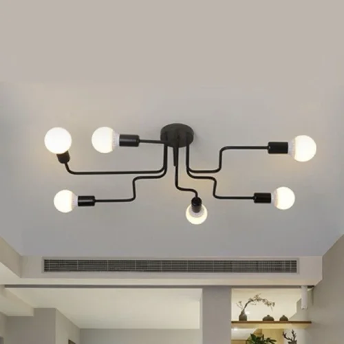 لوستر 6 شعله فرانسوی کد 6NP برند OWL