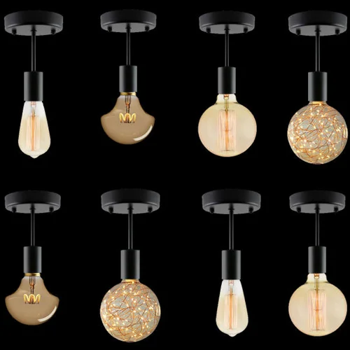 چراغ سقفی فلزی مینیمال مجموعه 8 عددی برند OWL